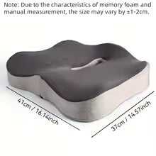 Cuscino del sedile in memory foam